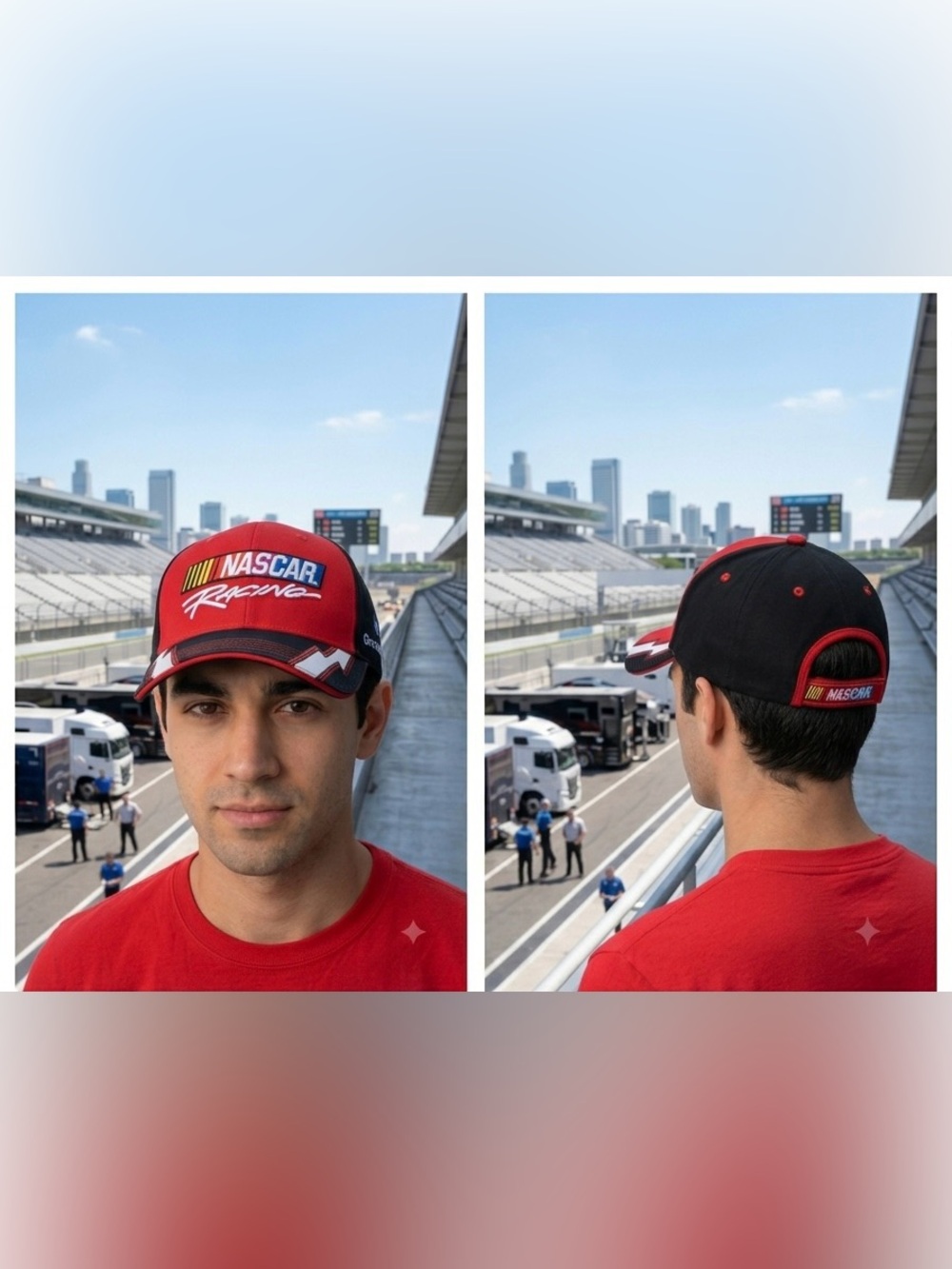 Vintage NASCAR Chevrolet Racing Hat